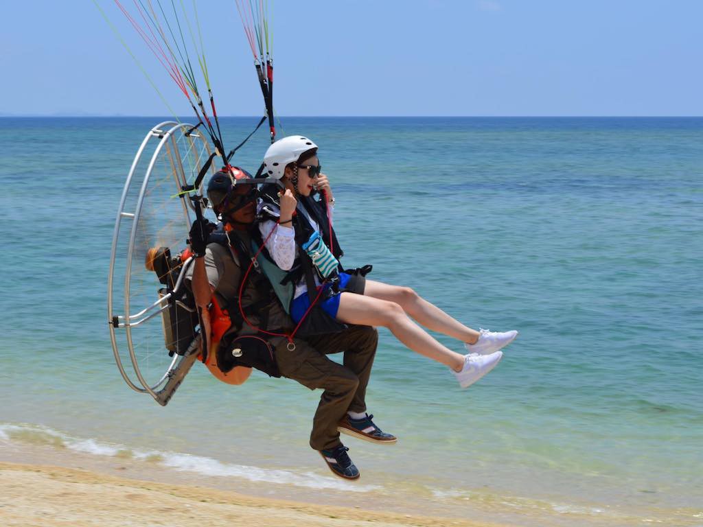 沖繩本部動力滑翔傘（愉快飛行） 4